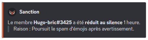 Muting a member