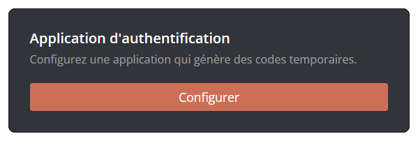Configuring authenticator app security