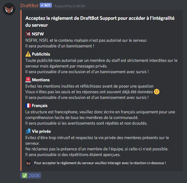 Example of obtaining a message's ID on desktop
