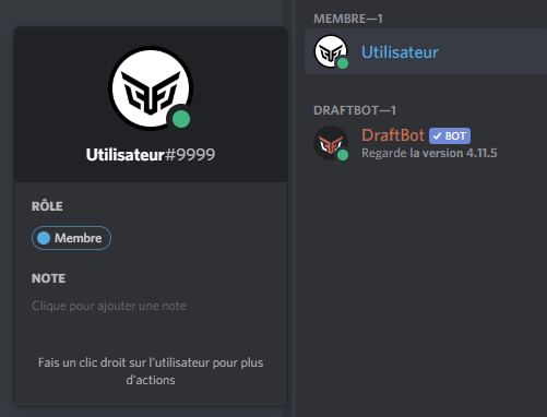 Example of obtaining a role's ID on desktop